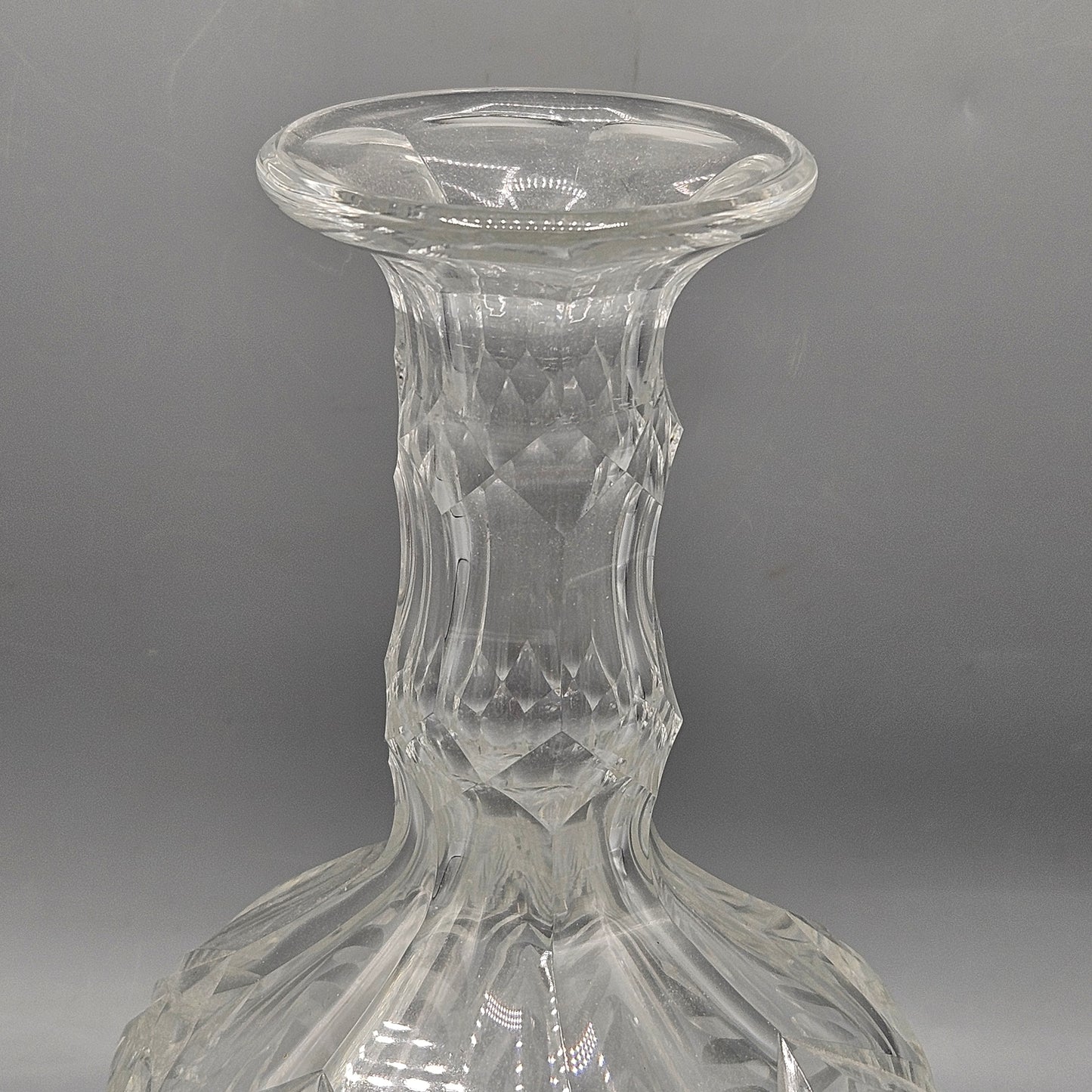 Vintage Crystal Glass Decanter
