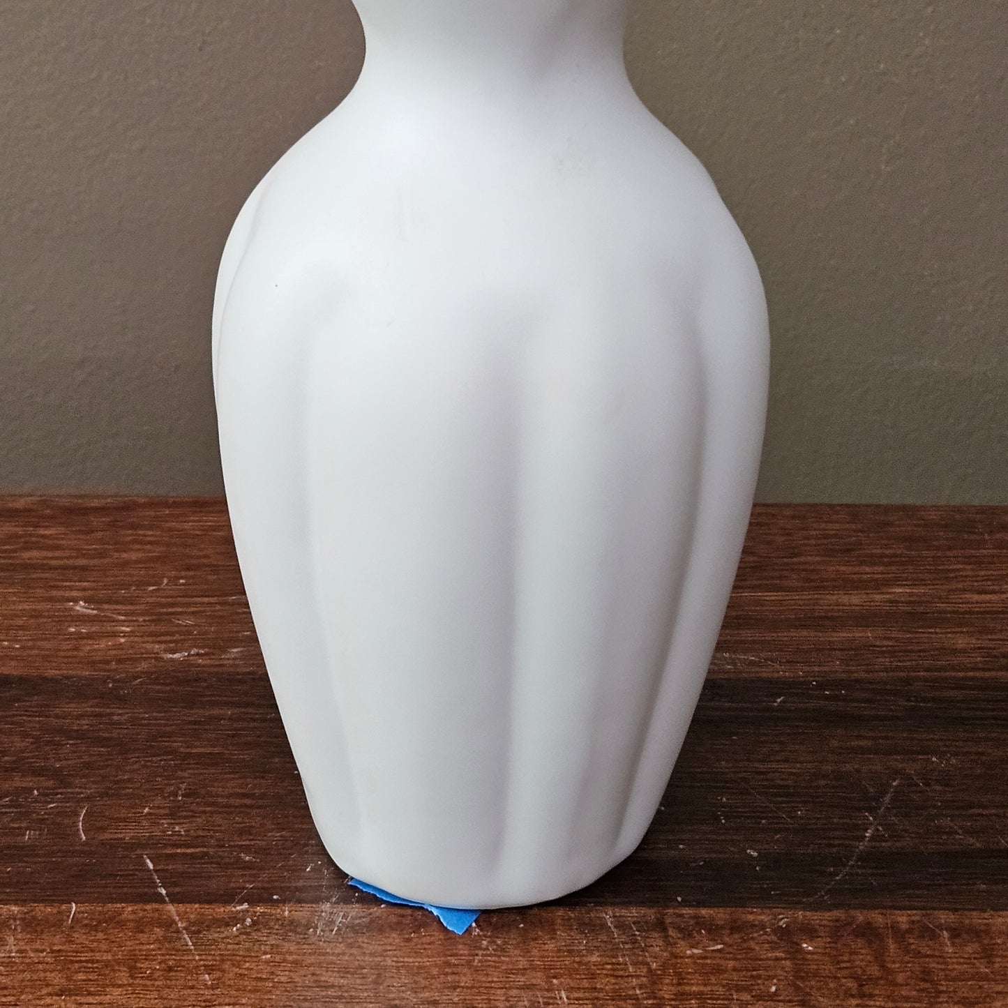 White Porcelain Jonathan Adler Style Abstract Female Figure Vase ~ Multiple Available