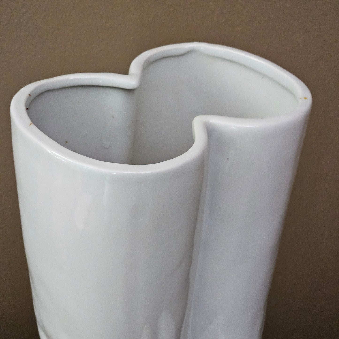 Porcelain Wellington Gardening Boots Vase - White ~ 3 Available