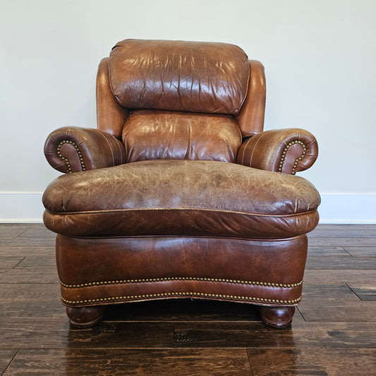 Hancock and Moore Leather Recliner