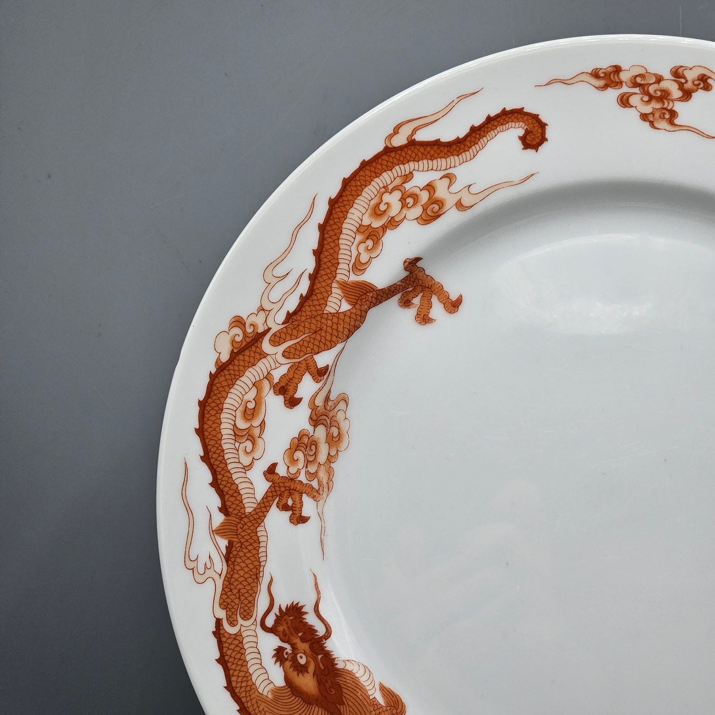 Vintage Tiffany & Co. Fukagawa Red Dragon Dinner Plate 10 Available ShopSBH