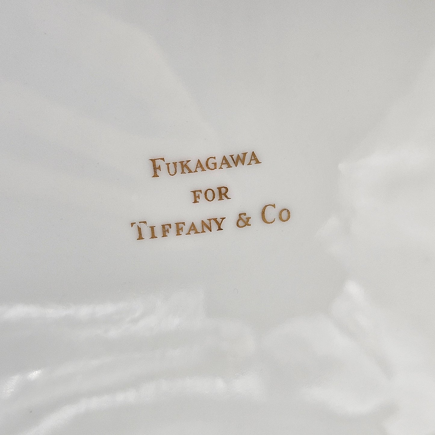 Vintage Tiffany & Co. Fukagawa Red Dragon Salad Plate ~ 10 Available