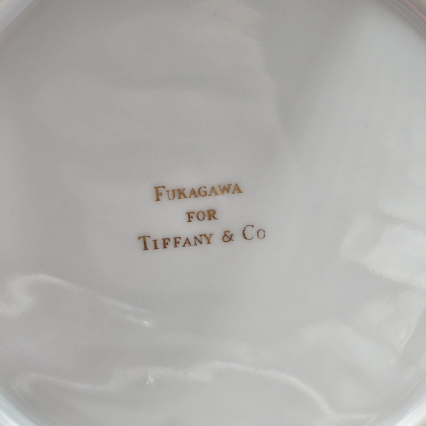 Vintage Tiffany & Co. Fukagawa Red Dragon Soup Bread & Butter Plate ~ 10 Available