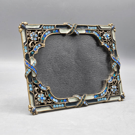 Jeweled & Enamel Picture Frame ~ 2 Available
