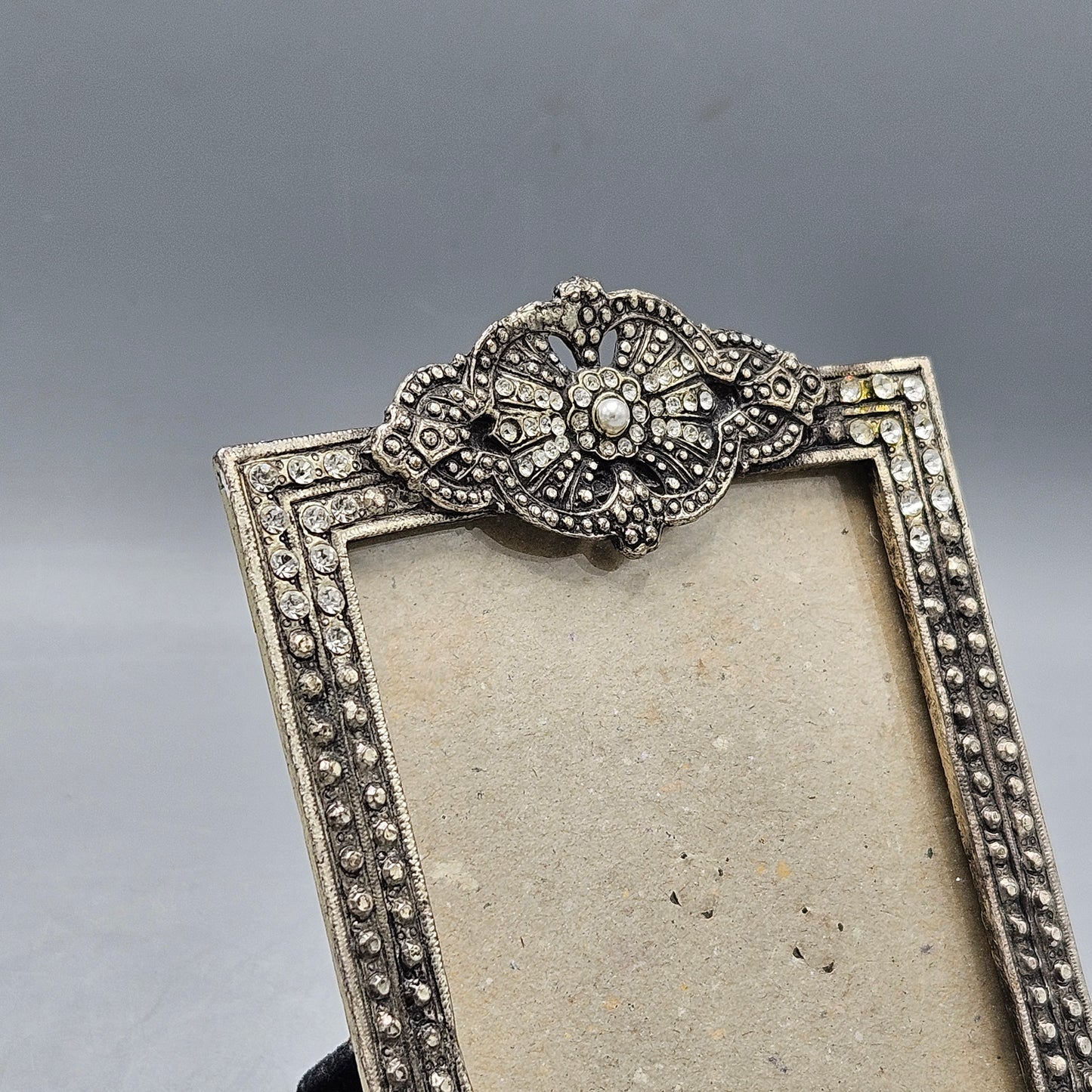 Vintage Jeweled Picture Frame