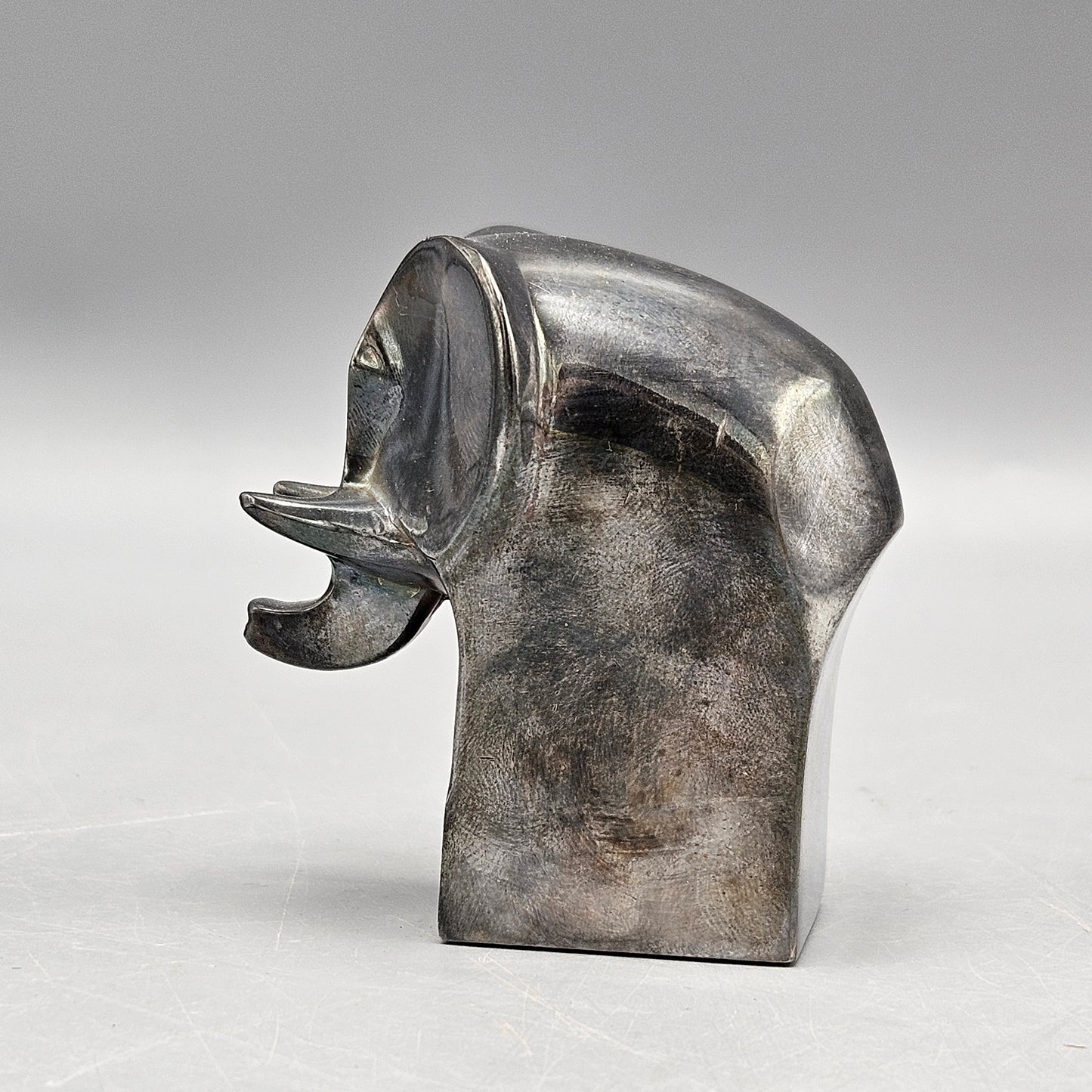 Vintage Dansk Designs Silver Zoo Elephant by Gunnar Cyren