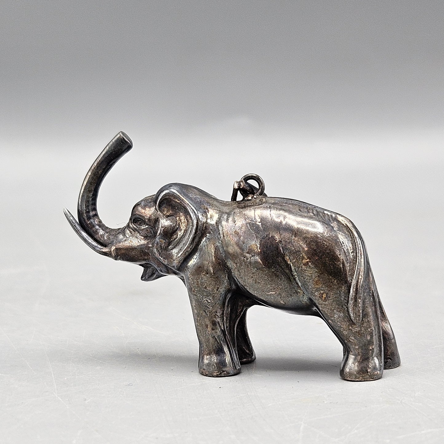 Vintage Pewter Elephant Charm