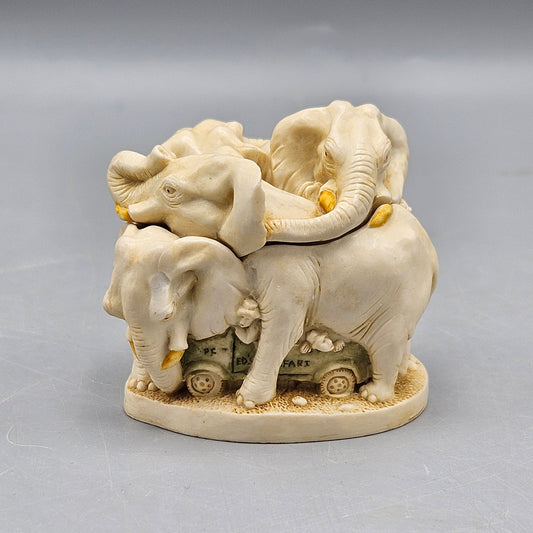 Harmony Kingdom Elephants Treasure Box