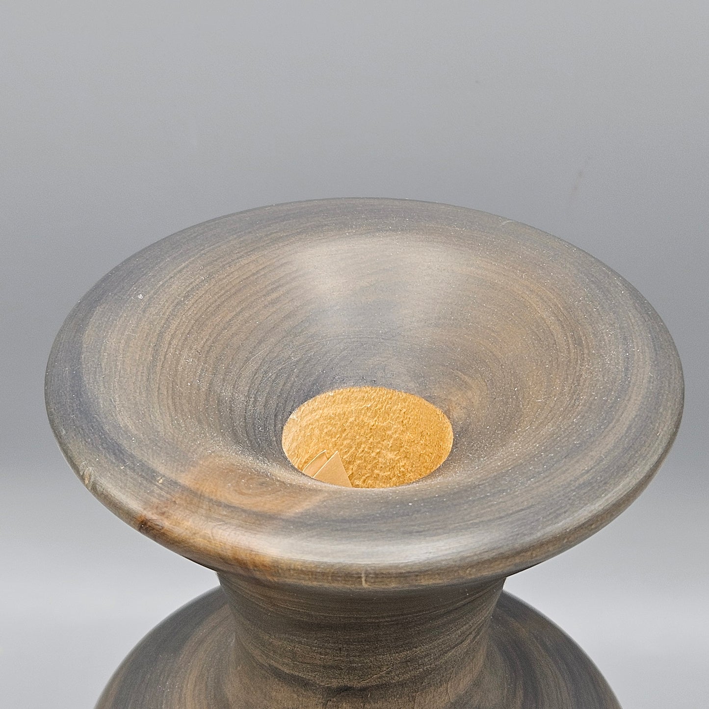 Beautiful Spinning Aspen Wood Vase