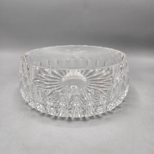 Vintage Gorham Crystal Large Glass Bowl Althea Cut Design
