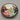 Metal Clad Japanese Porcelain Hong Kong Decorated Tobacco Leaf Bowl