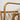 Vintage Bamboo Magazine Rack