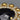 Antique gold brooch with black stone