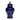 20" Large Dark Blue & Gold Chinese Porcelain Ginger Jar with Foo Dog Finial ~ Multiple available