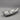 Aluminum Boat-Form Divided Serving Dish