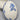 Large Vintage Wedgwood Jasperware Reverse (Light Blue on White) Egg-Form Box