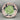Contemporary Spongeware Plate with Horses and Riders