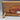 Wooden Coat Rack with Hand-Painted Fox
