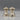 Vintage Sterling Silver Monogrammed Salt & Pepper Shakers