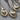 Antique George William Adams London Sterling Silver Teaspoons - Set of Six