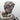Komart Cast Metal Putti with Horn Statue