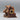 Charles Ellan Walnut Burl Live Edge Desk Clock