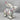 Porcelain Toile Decorated Bunny Rabbit Figurine