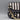 Henri Bendel Centennial Black and White Stripe Clutch