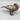Vintage Patinated Metal Bird Figurine