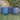 Pair of Blue Ceramic Planter Decorative Pots