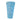 Blue Oval Scalloped Metal Bucket "Home Sweet Home"