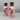 Pair Aesthetic Period Pink Bohemian Glass Vases with Hand-Painted Decoration