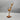 Primitive Burl Wood Wood Carved Egret Bird Sculpture