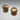 Vintage Sterling Silver Tiger's Eye Clip Earrings