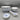 Chinese Blue and White Porcelain "Double Happiness" Bowls and Spoons