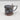 Antique William Hutton & Sons Silverplate Mustard Pot with Cobalt Blue Glass Liner