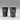 Two German Silverplate Shot Glasses with Enamel State Crests