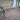 Vintage Faux Bamboo Iron Bamboo Patio Table with Glass