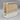 Crate & Barrel Wood & Marble Napkin Holder