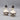 Sheffield Silver Co Sterling Silver & Lenox China Salt & Pepper Shakers