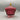Victorian Cranberry & Crystal Overshot Glass Lidded Candy Dish