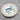 Vintage Japanese Porcelain Plate with Tuna Fish