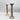 Pair Pottery Barn Silverplate Mission Style Candlesticks