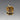 14K Gold Tiger Eye Apple Pendant