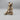 Silver Coated Sitting Bear Figurine