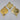 Vintage Ball & Ball Brass Candle Sconce Wall Plates - Set of Three