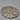 Vintage Silver Floral Repoussé Round Hanging Mirror