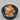Round Russian Lacquerware Box with Woman