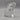 Vintage Baccarat Crystal Standing Rabbit Figurine