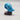Antique Chinese Blue-Glazed Porcelain Goose Figurine